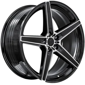 Sentali – Street SS4 – Black – 18″x8.5″ 42mm – Summer Wheels – SS4618852421
